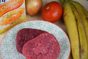 Burger à la banane plantain